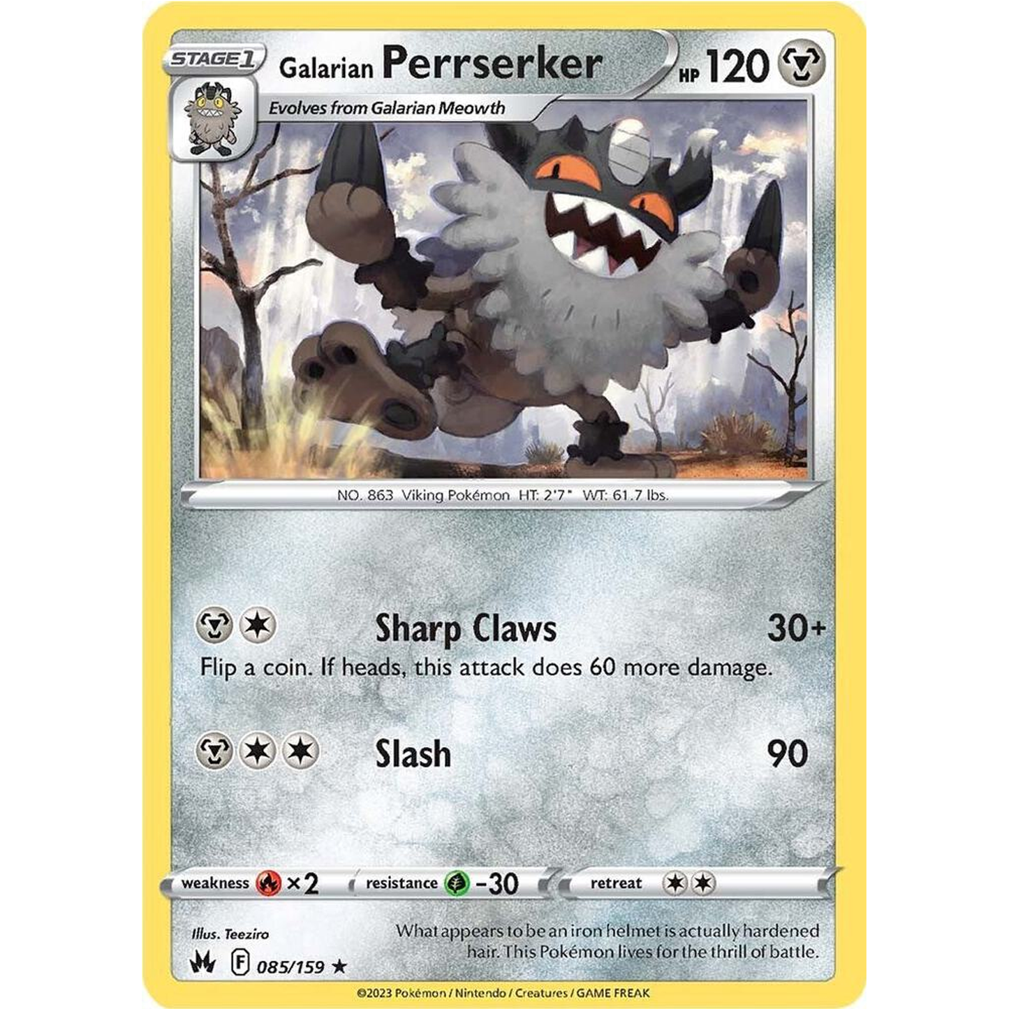 Galarian Perrserker 085/159