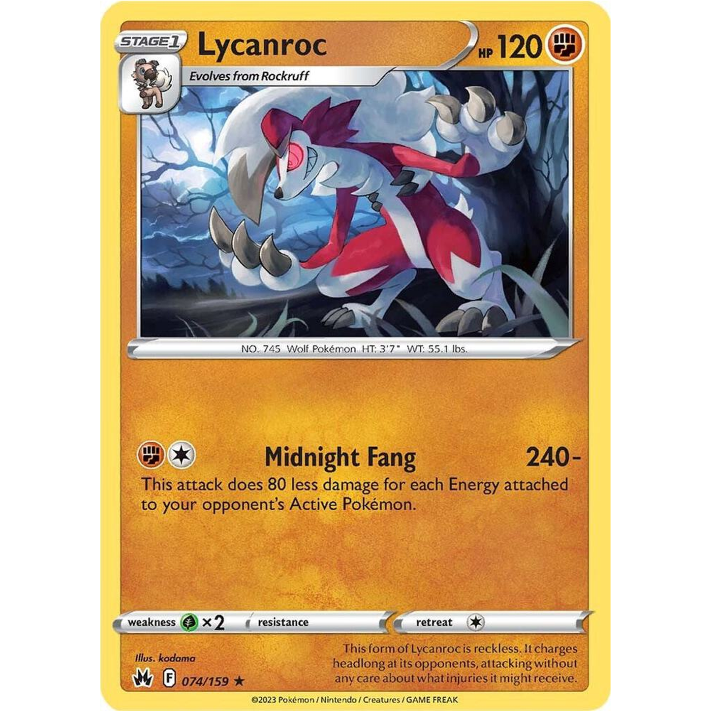Lycanroc 074/159
