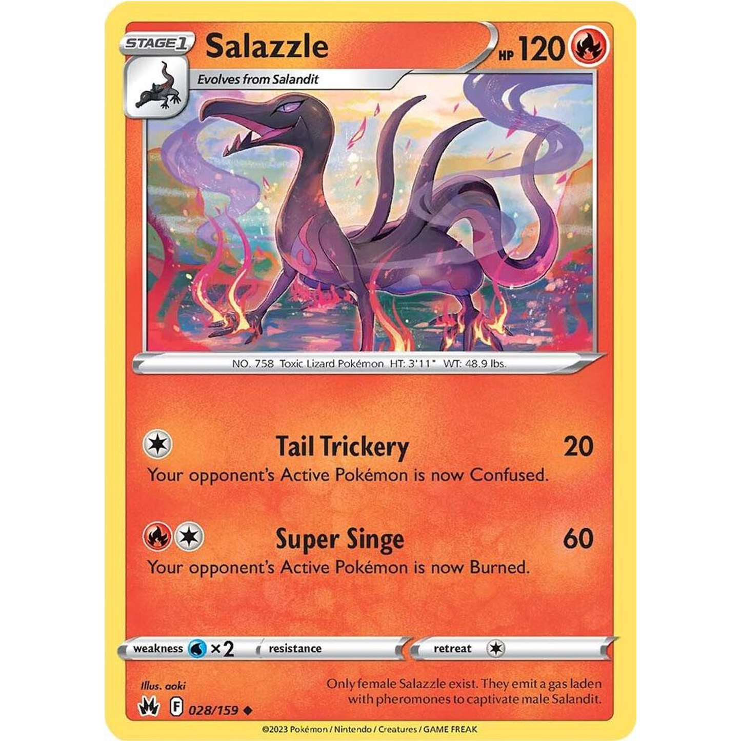 Salazzle 028/159