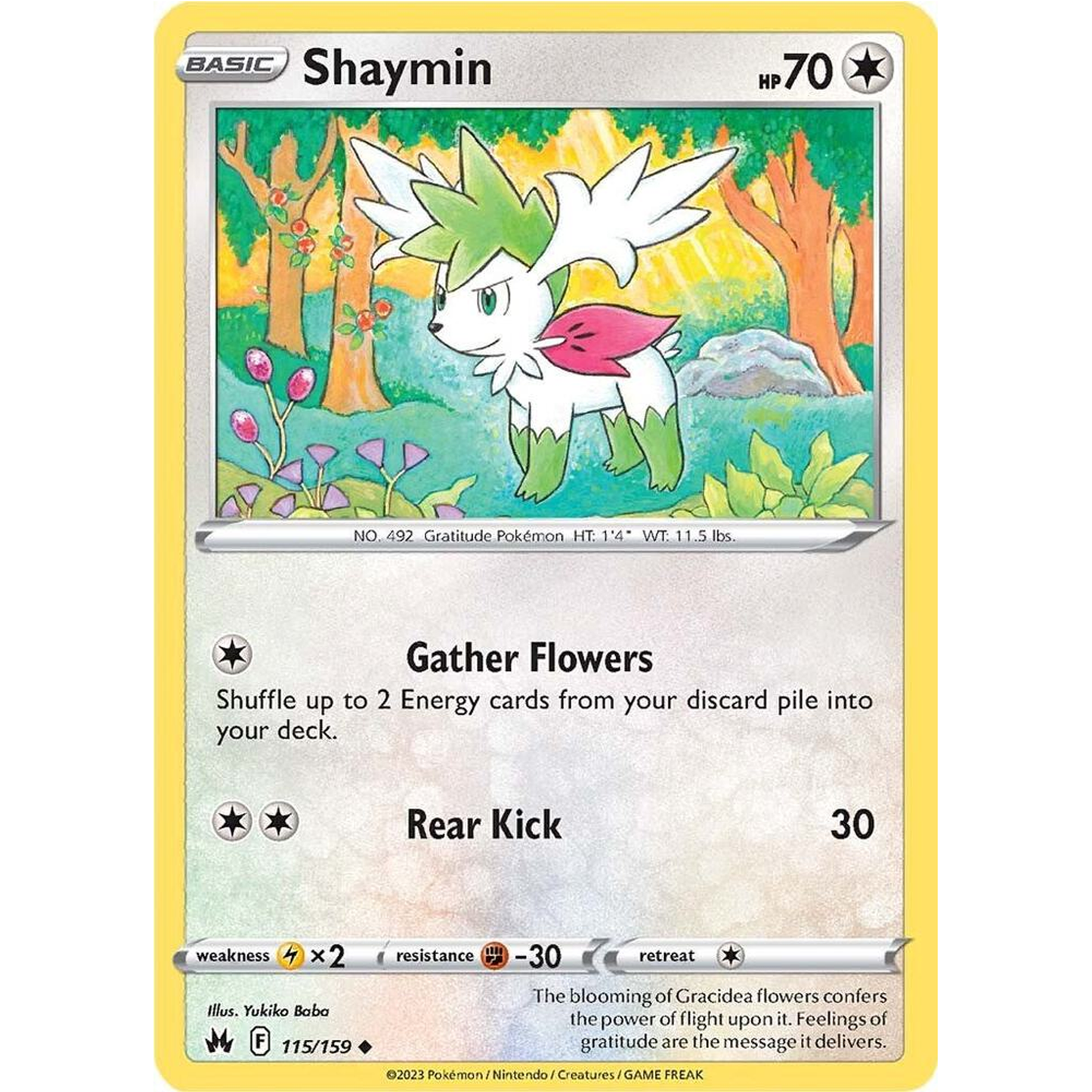 Shaymin 115/159