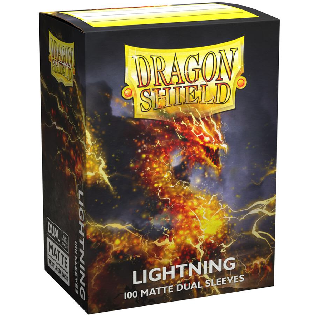 Dragon Shield Sleeves: Standard Matte Dual - Lightning 100CT