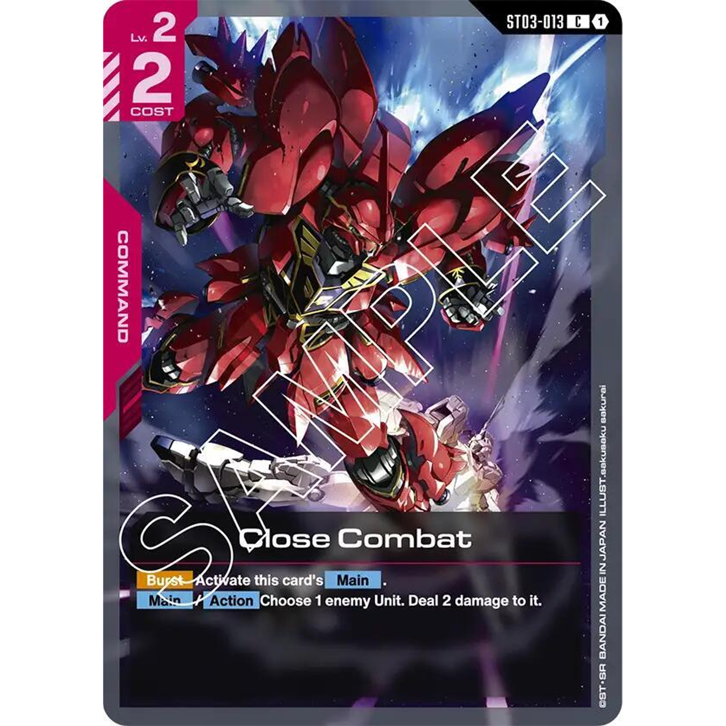 Close Combat - Starter Deck 03: Zeon's Rush (ST03)