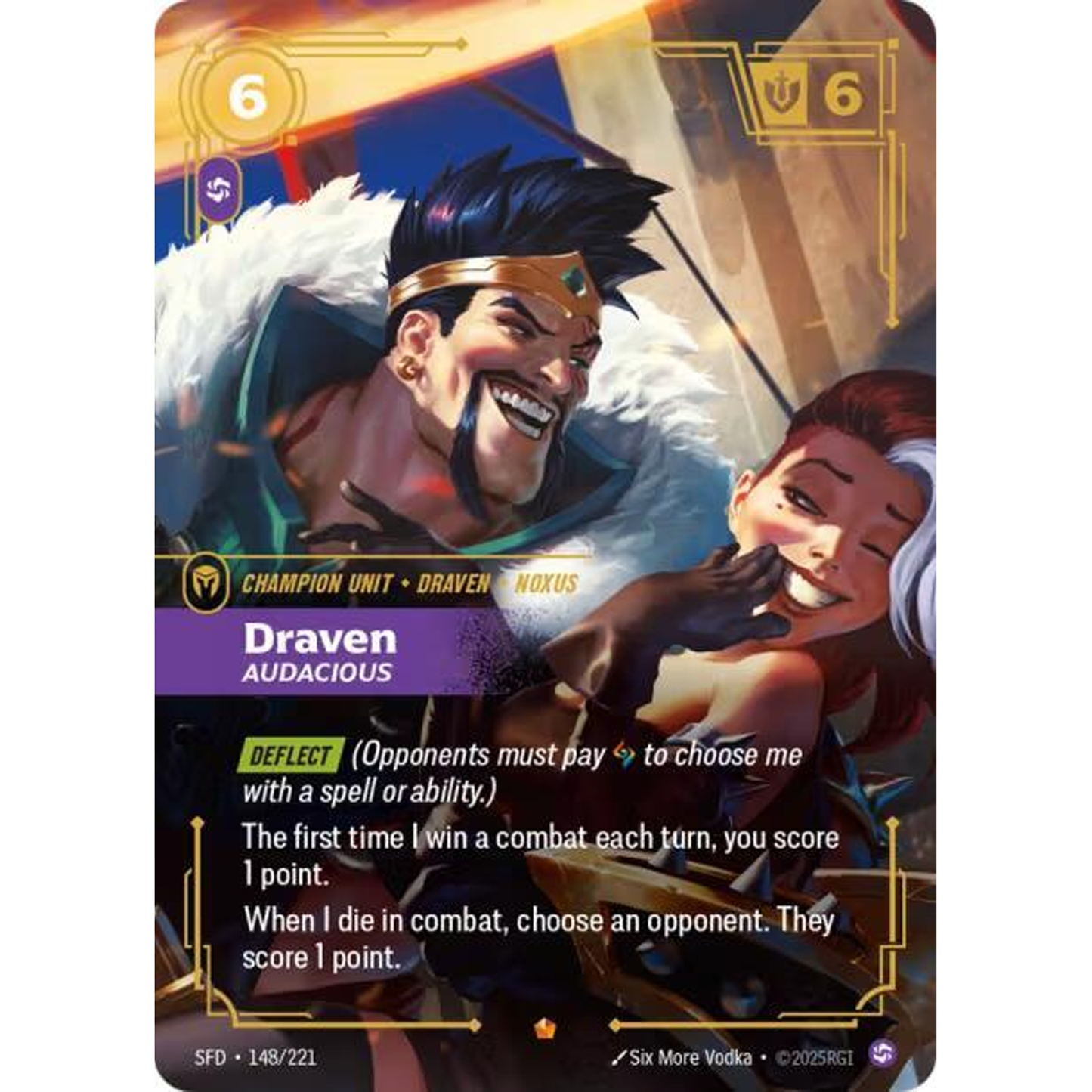 Draven - Audacious - Spiritforged (SPF)