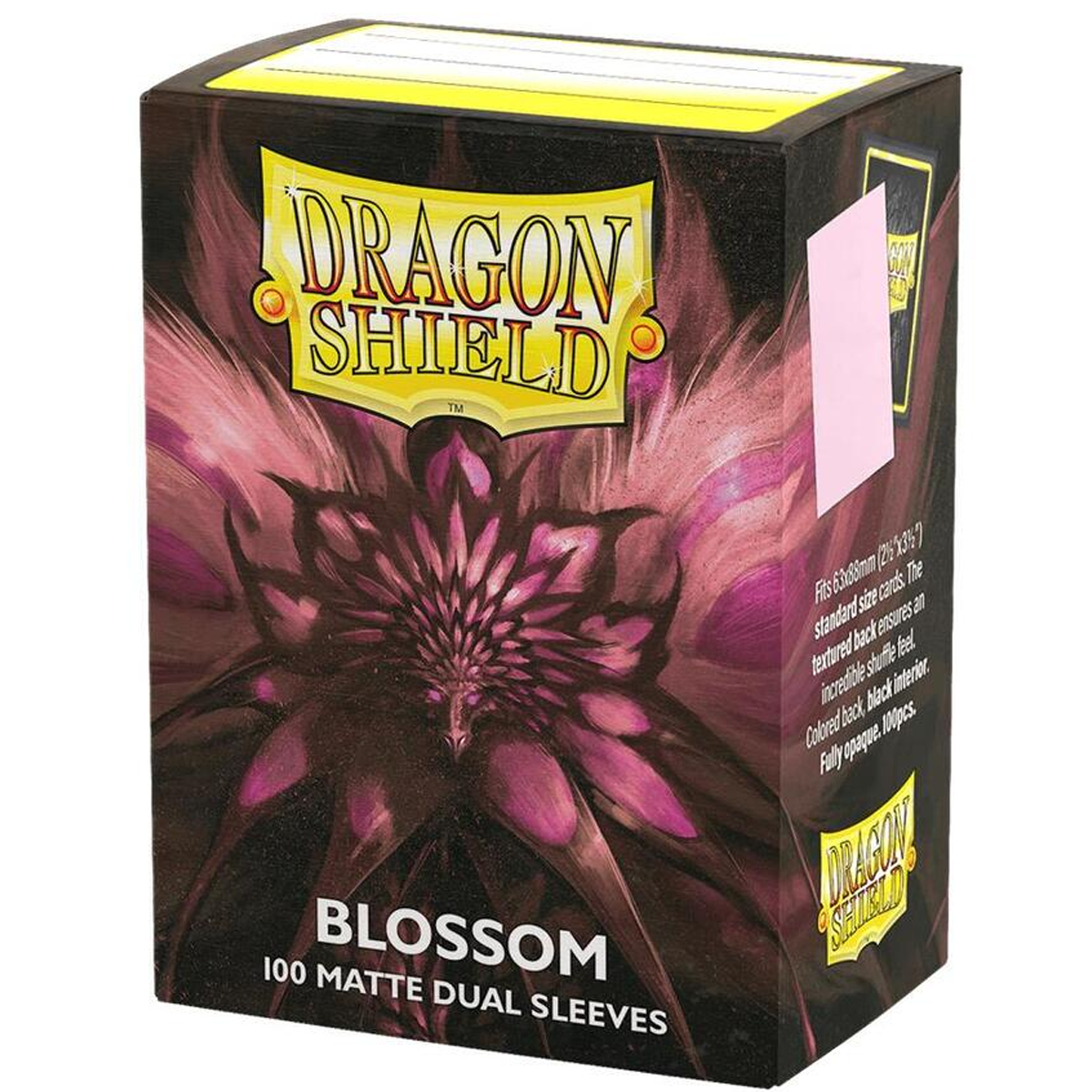 Dragon Shield Sleeves: Standard Matte Dual - Blossom 100ct