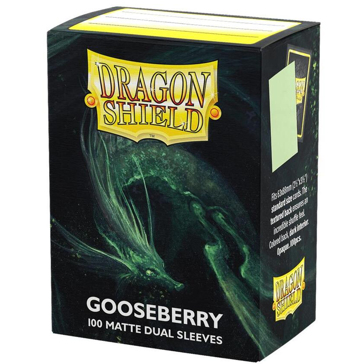 Dragon Shield Sleeves: Gooseberry Standard Matte Dual