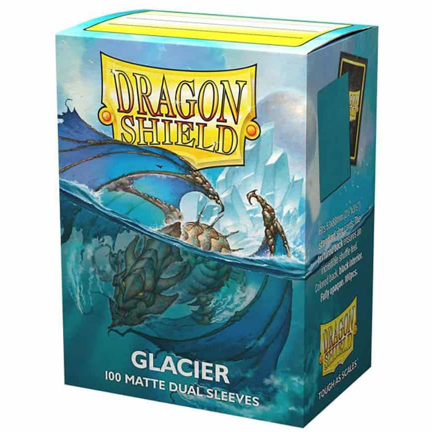 Dragon Shield Dual Matte Standard Sleeves - Glacier (100-Pack)