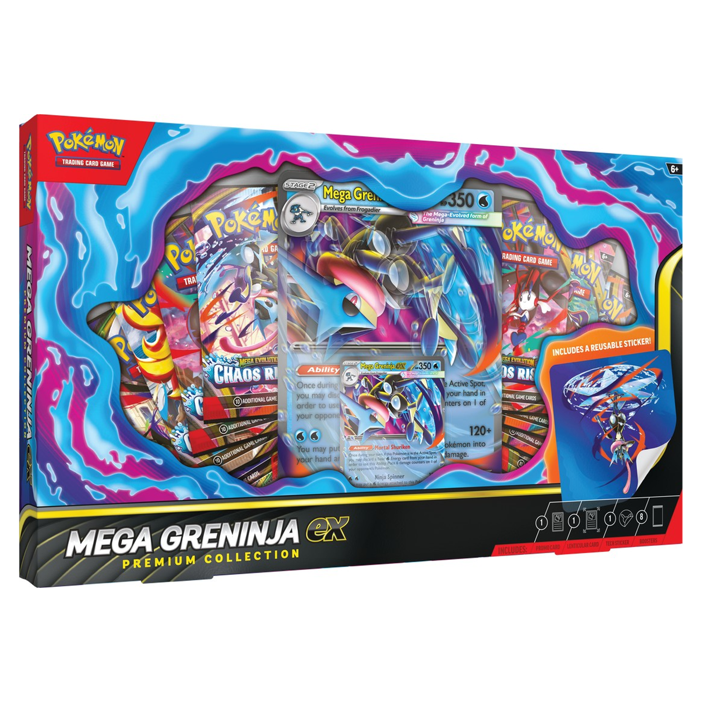 Mega Greninja Ex Premium Collection - Pre Order 07/03/2026
