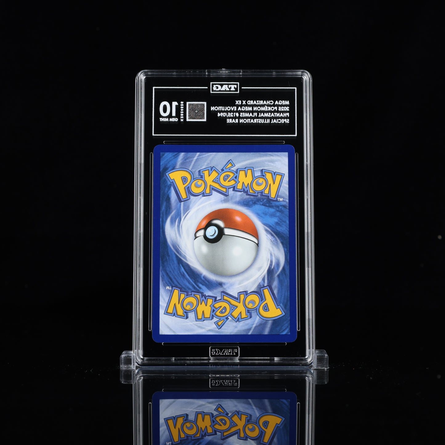 Tag 10 Gem Mint - Mega Charizard X EX - 125/094