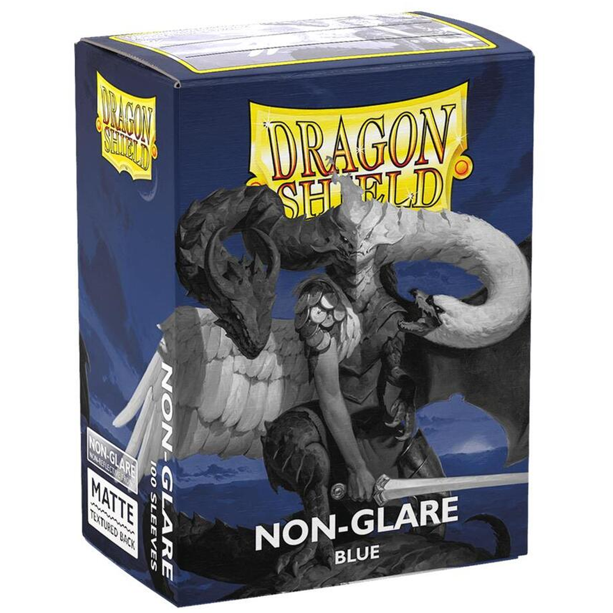 Dragon Shield Sleeves: Standard Matte Non-Glare - Blue 100CT