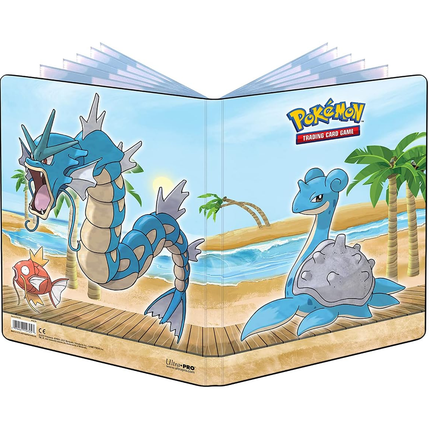 Ultra Pro UP Gallery Series Seaside 9-Pocket Portfolio for Pokémon