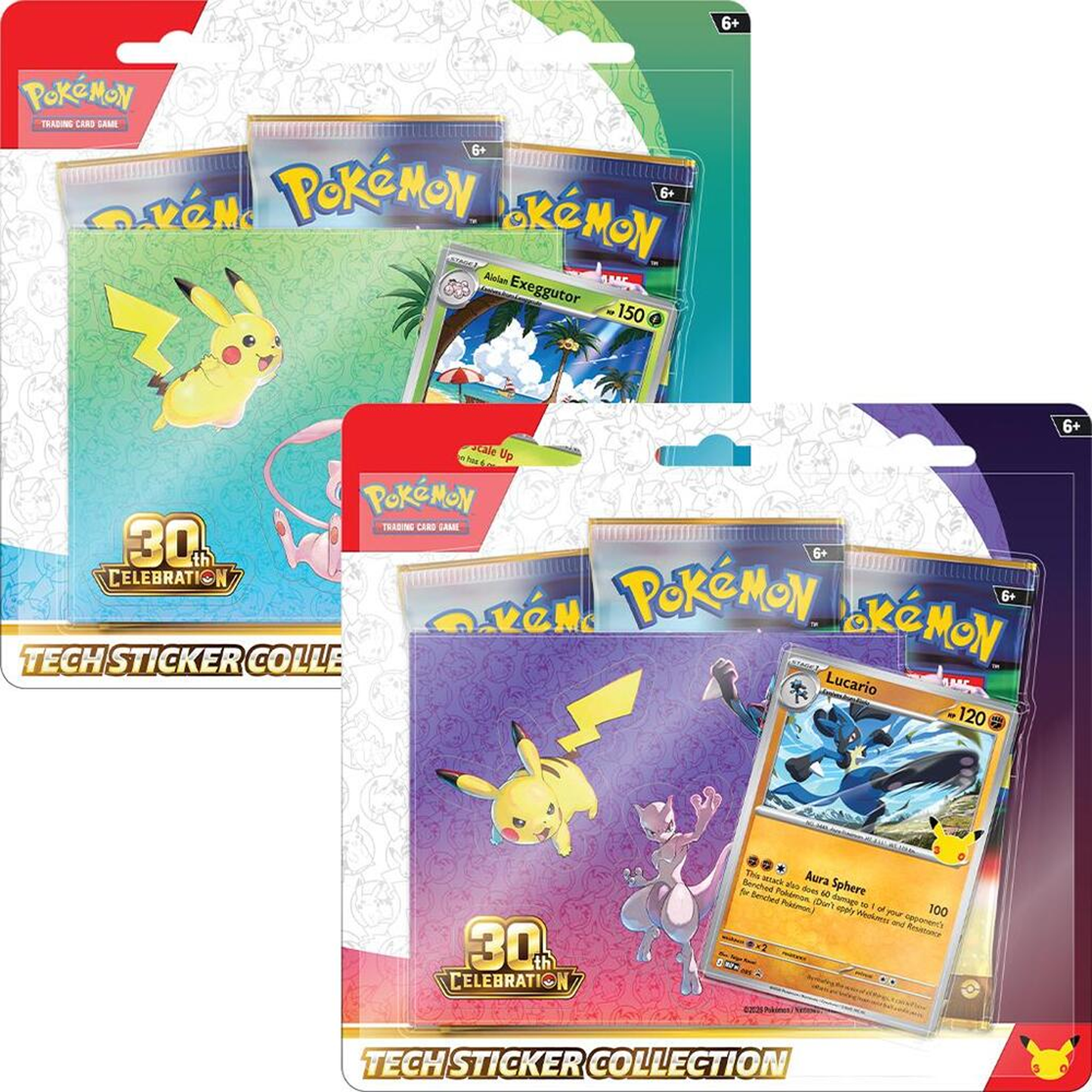 30th Celebration Tech Sticker Collection (1 Chosen at Random) - Pre Order 09/16/2026