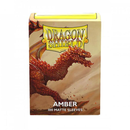 Dragon Shield Player's Choice Matte Sleeves - Amber (100-Pack) - Dragon Shield Card Sleeves