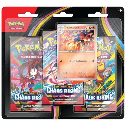 Chaos Rising 3-Pack Blister [Charmeleon]