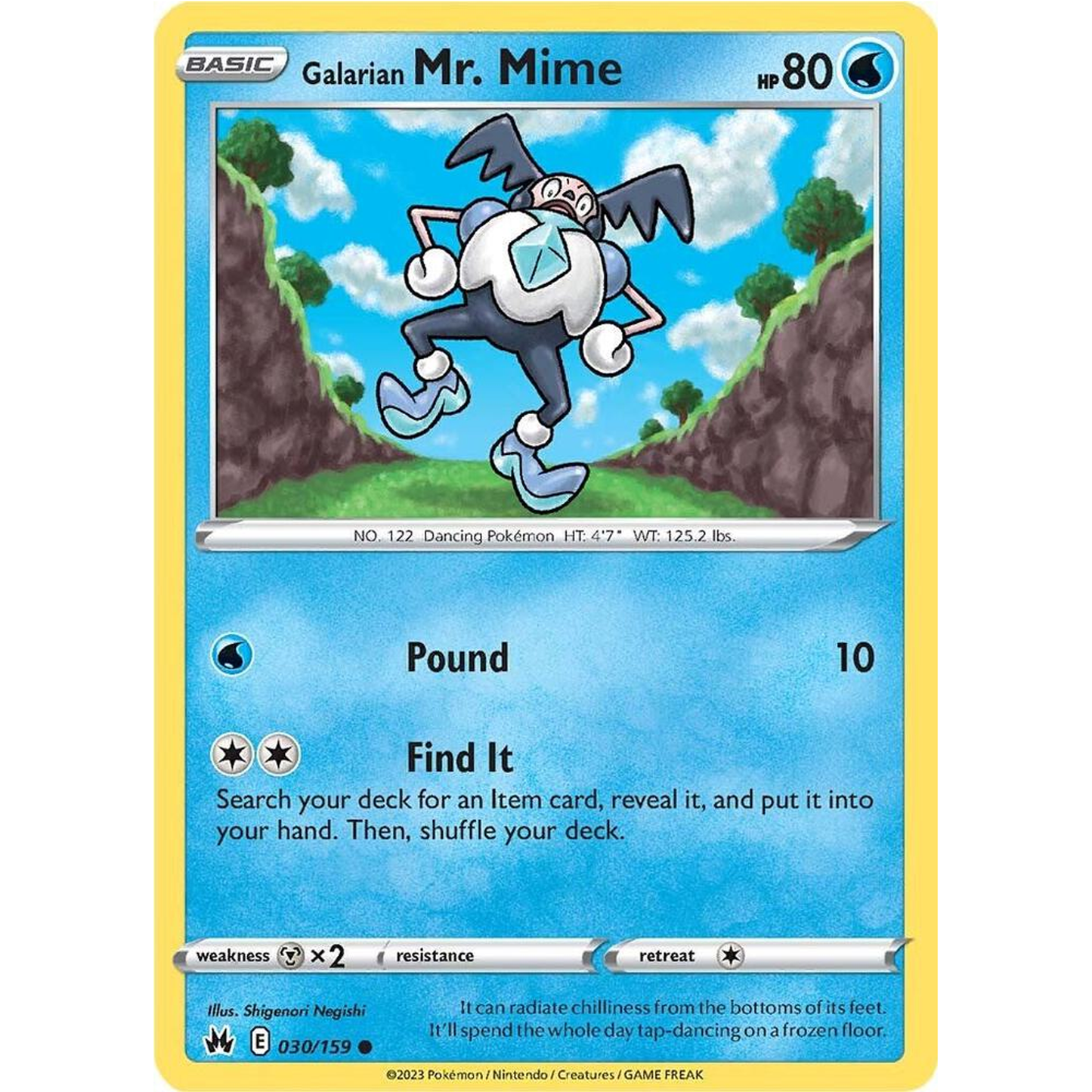 Galarian Mr. Mime 030/159