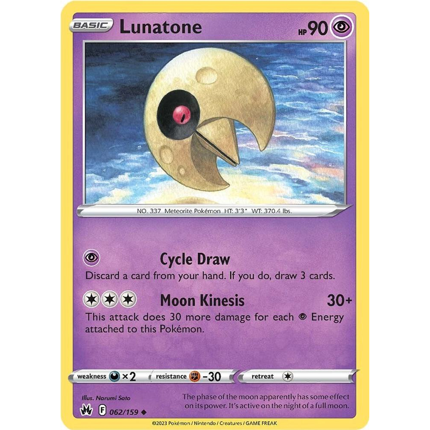 Lunatone 062/159