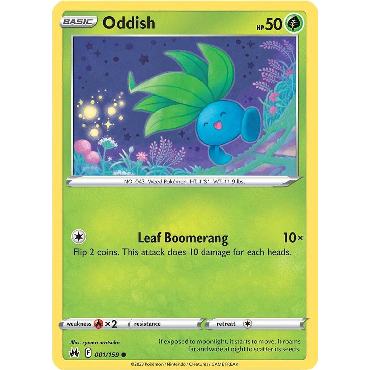 Oddish 001/159