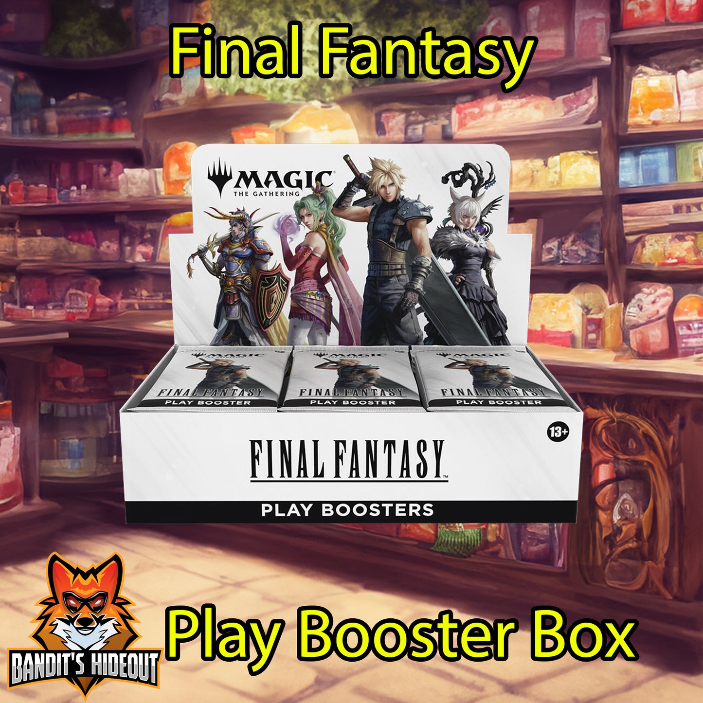 Universes Beyond: FINAL FANTASY - Play Booster Display