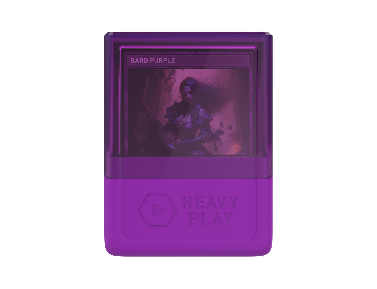 Heavy Play: RFG Deck Box 100 DS - Bard Purple