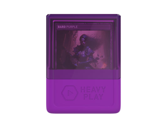 Heavy Play: RFG Deck Box 100 DS - Bard Purple