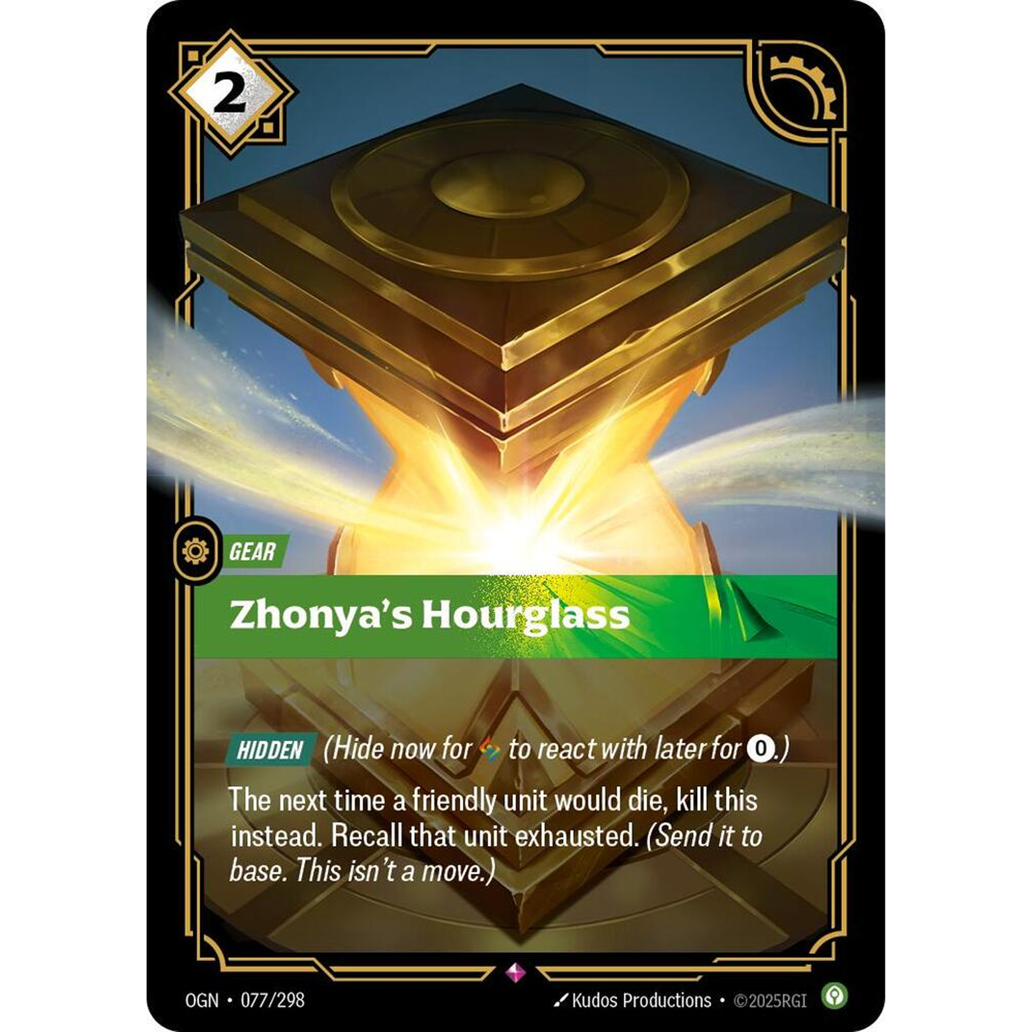 Zhonya's Hourglass (Foil) (Near Mint)