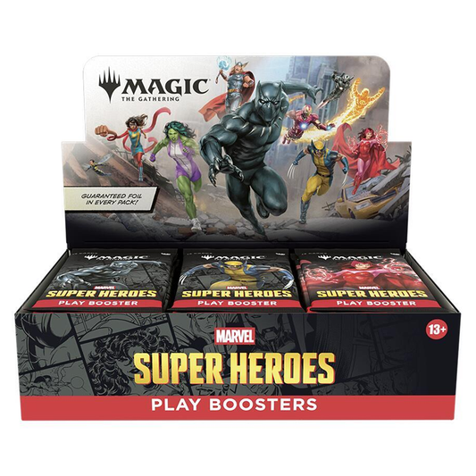 Marvel Super Heroes - Play Booster Display - Pre Order 06/26/2026