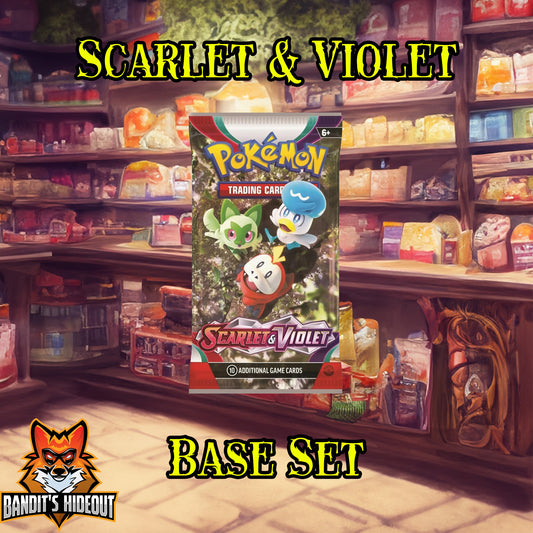 Scarlet & Violet Base Set - Booster Pack