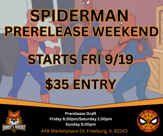 Spiderman Prerelease Weekend Event