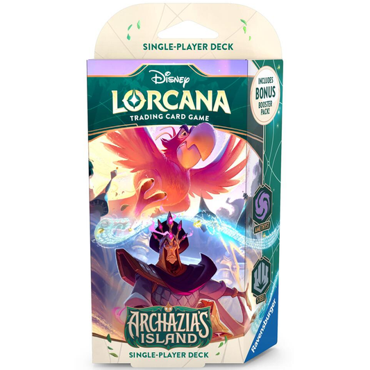 Disney Lorcana: Archazia's Island Starter Deck (Amethyst & Steel)