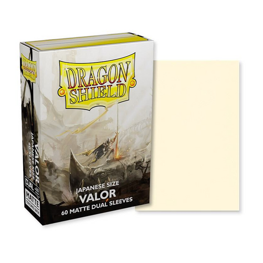 Dragon Shield Dual Matte Japanese Sleeves - Valor (60-Pack) - Dragon Shield Card Sleeves