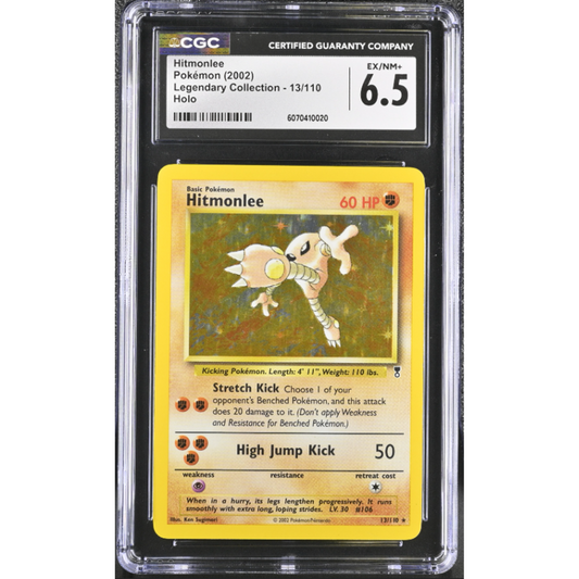 CGC 6.5 - Hitmonlee - Legendary Collection 13/110