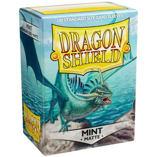 Dragon Shield Matte Sleeves - Mint (100-Pack) - Dragon Shield Card Sleeves