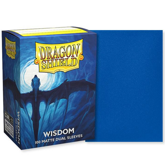 Dragon Shield Dual Matte Standard Sleeves - Wisdom (100-Pack) - Dragon Shield Card Sleeves