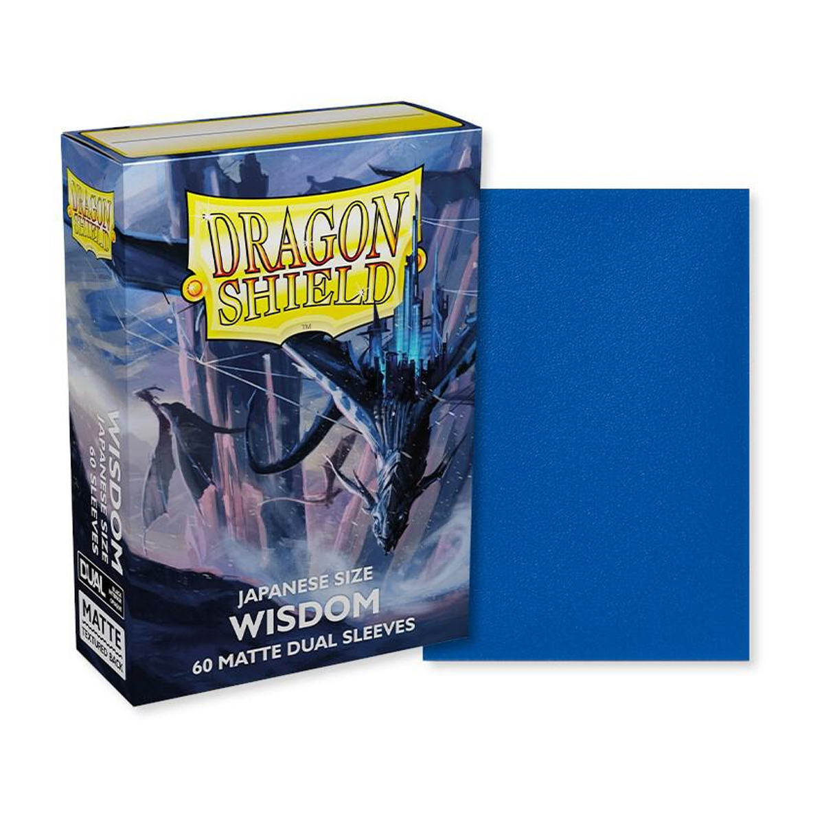 Dragon Shield Dual Matte Japanese Sleeves - Wisdom (60-Pack) - Dragon Shield Card Sleeves