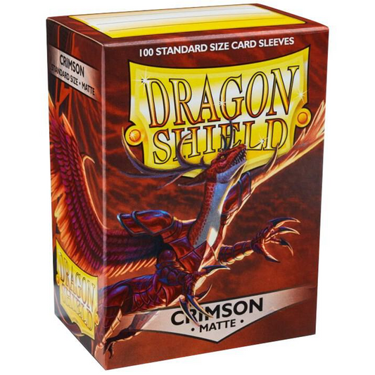 Dragon Shield Sleeves: Standard Classic - Crimson 100CT