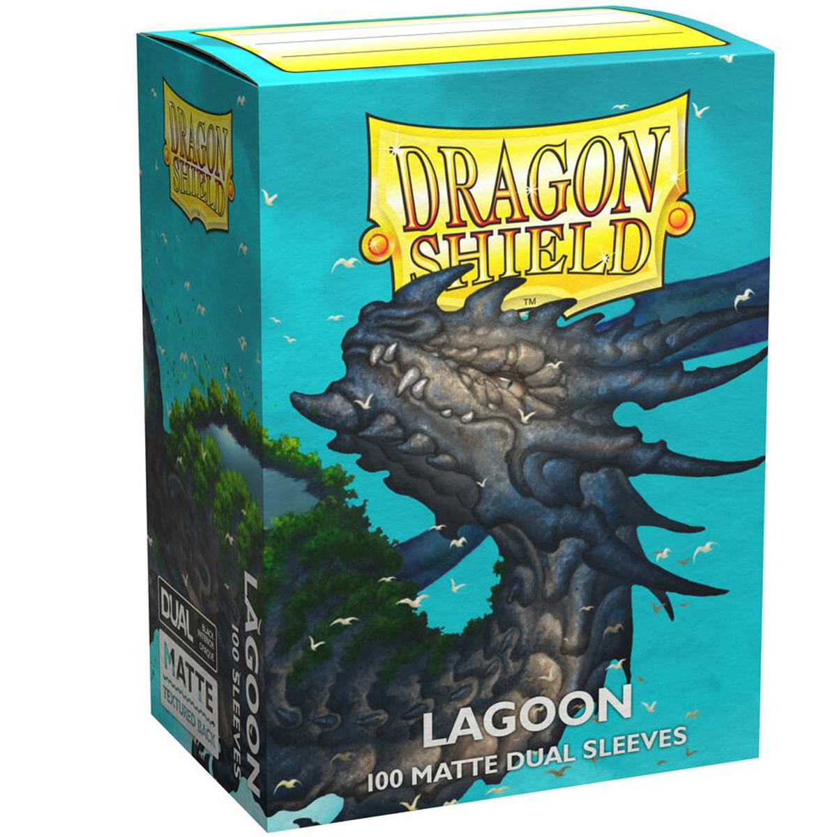 Dragon Shield Sleeves: Standard Matte Dual - Lagoon 100CT