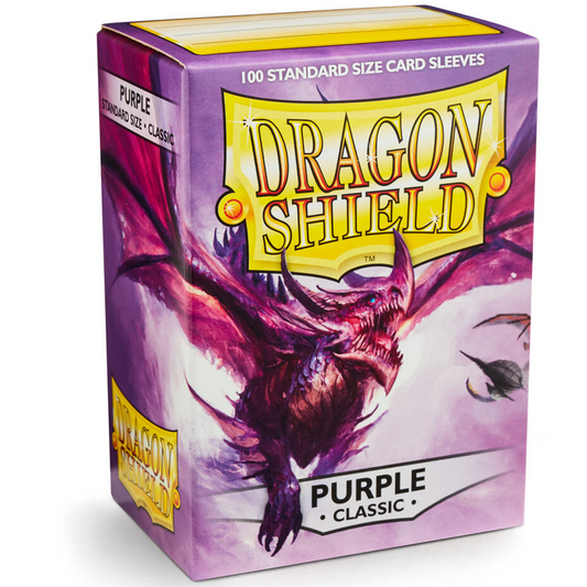 Dragon Shield Sleeves: Standard Matte - Purple 100CT