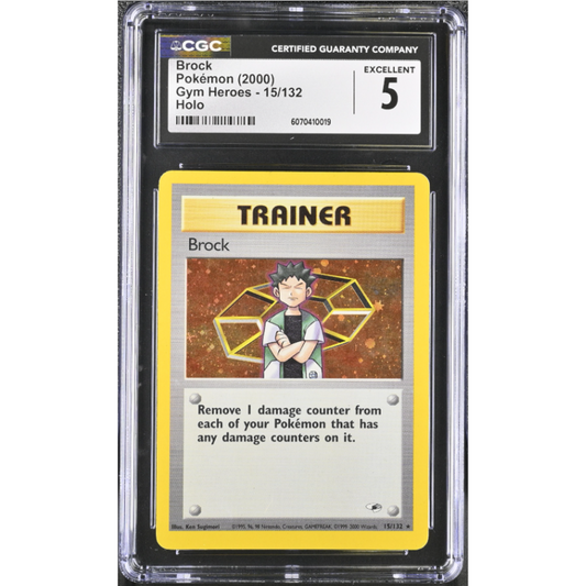 CGC 5 - Brock - Gym Heroes 15/132