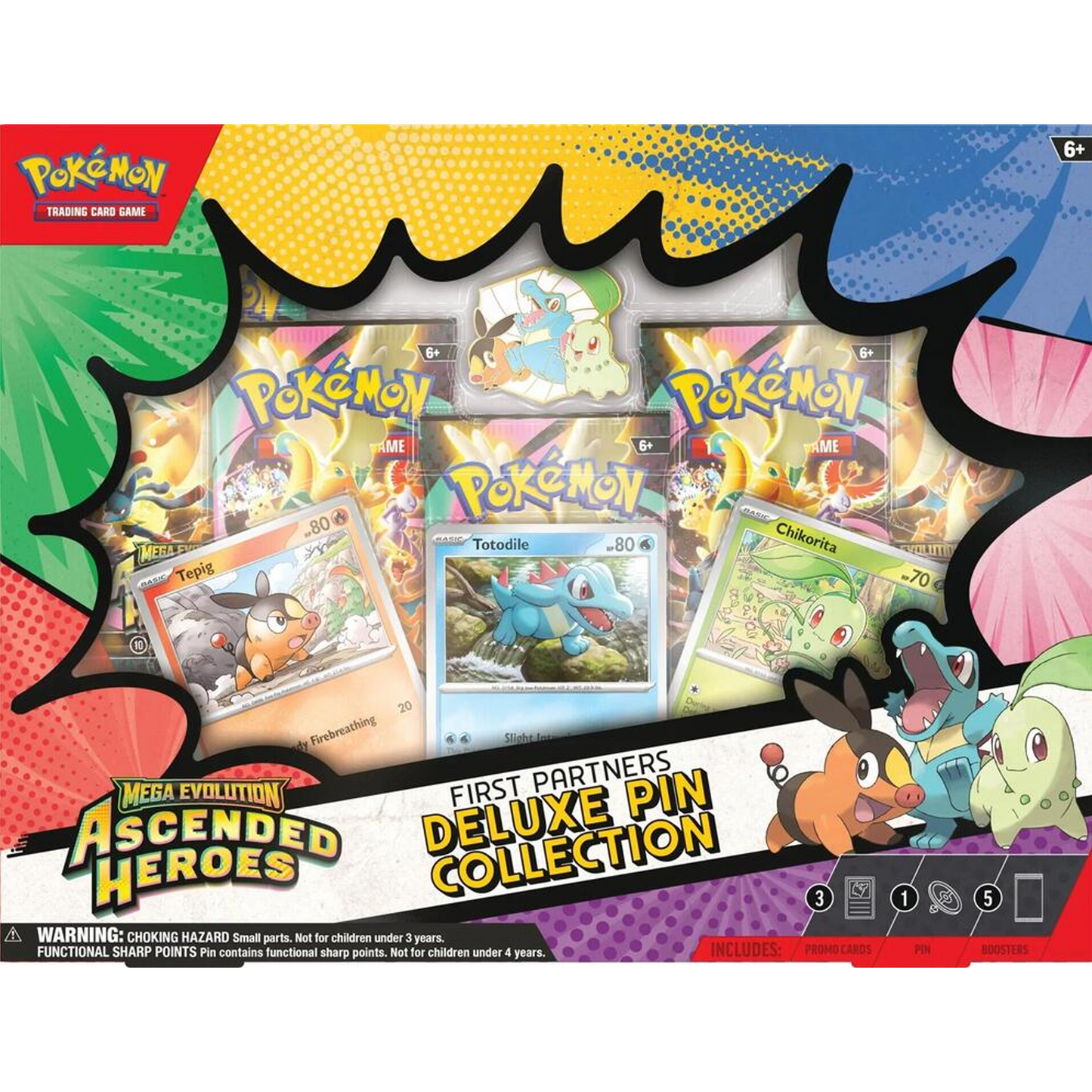 Ascended Heroes First Partners Deluxe Pin Collection