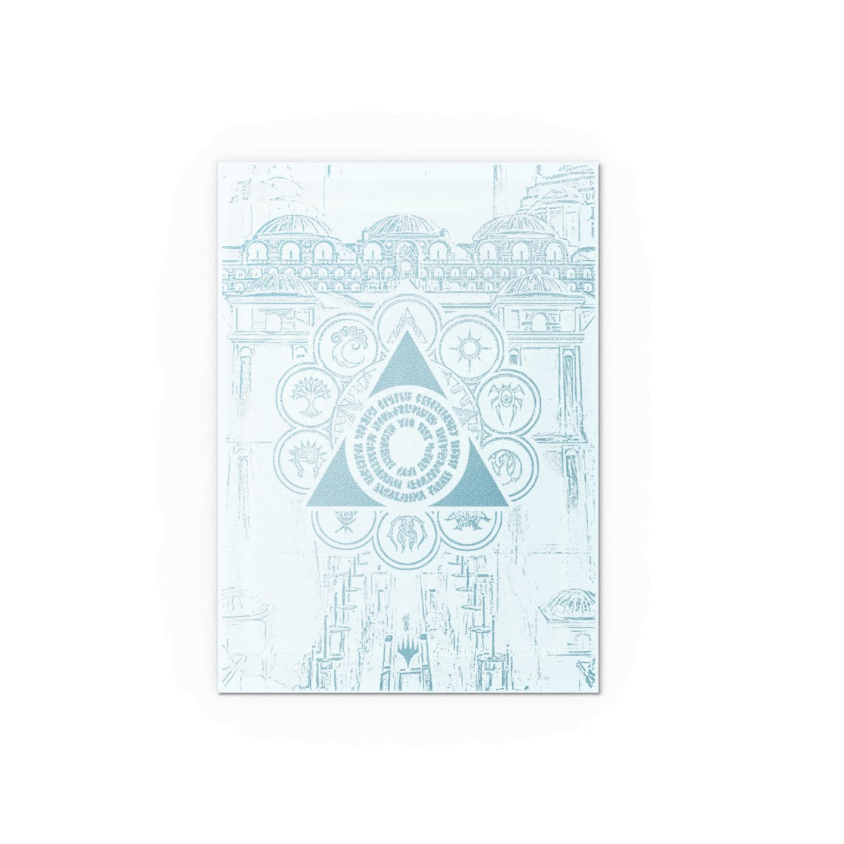 Standard Matte Dual Art Magic the Gathering Guildpact Series - Azorius Senate 100CT
