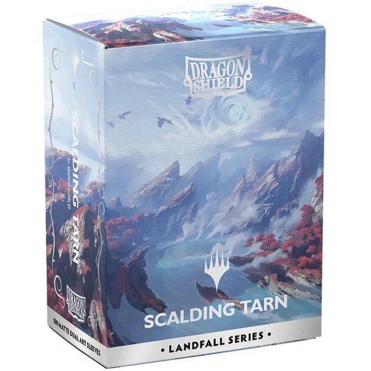 Dragon Shield Landfall Series Dual Matte: Standard Art Sleeves - Scalding Tarn (100-Pack)