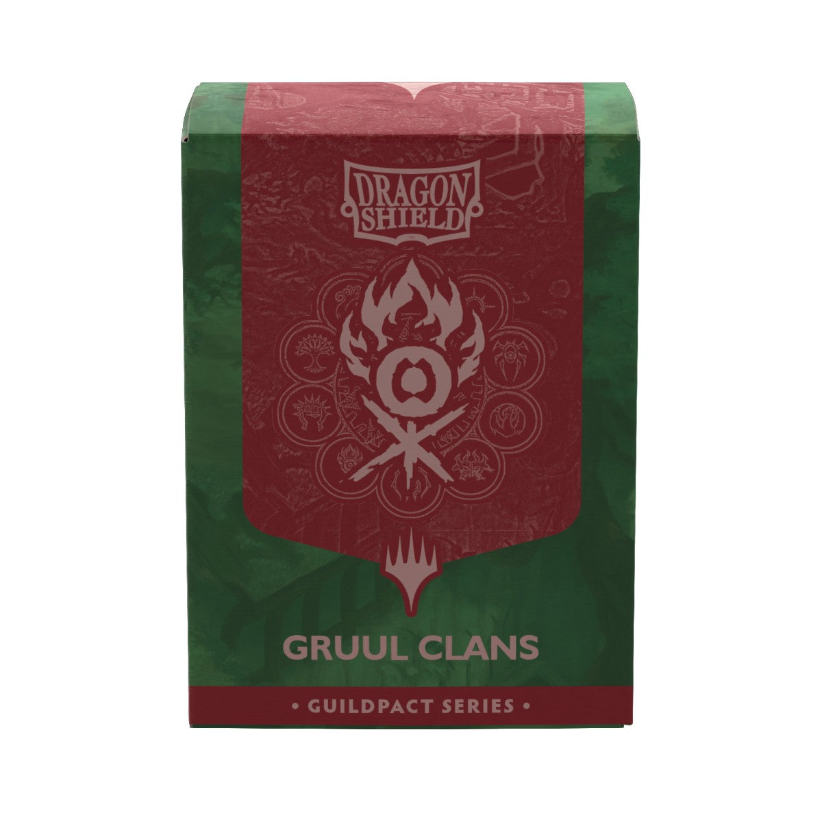 Standard Matte Dual Art Magic the Gathering Guildpact Series - Gruul Clans 100CT Item # AT-16511