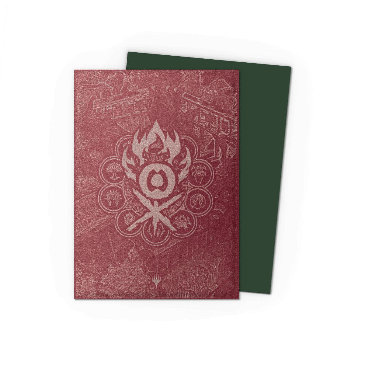Standard Matte Dual Art Magic the Gathering Guildpact Series - Gruul Clans 100CT Item # AT-16511