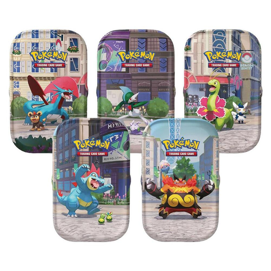 Lumiose City Mini Tin (1 Chosen at Random) - Pre Order 06/05/2026