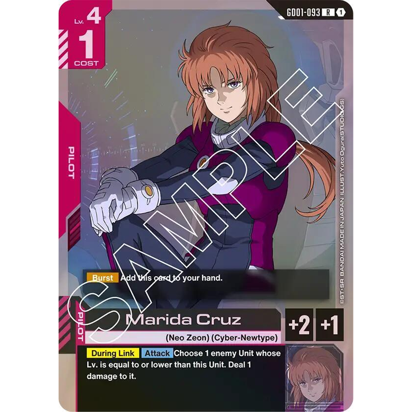 Marida Cruz - Newtype Rising (GD01)