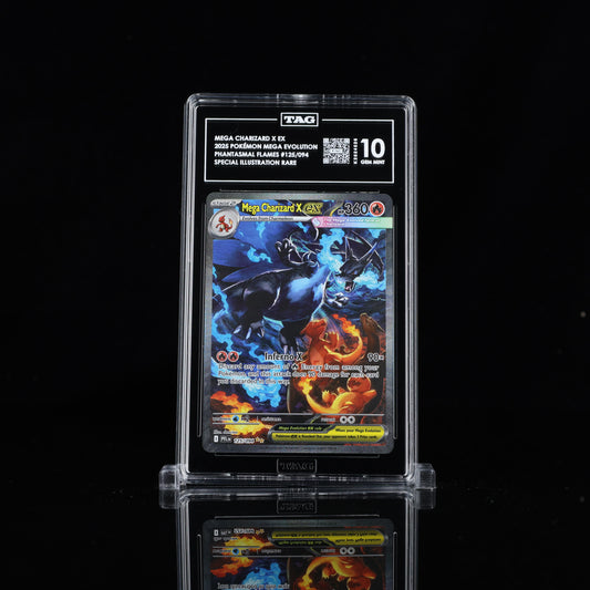 Tag 10 Gem Mint - Mega Charizard X EX - 125/094