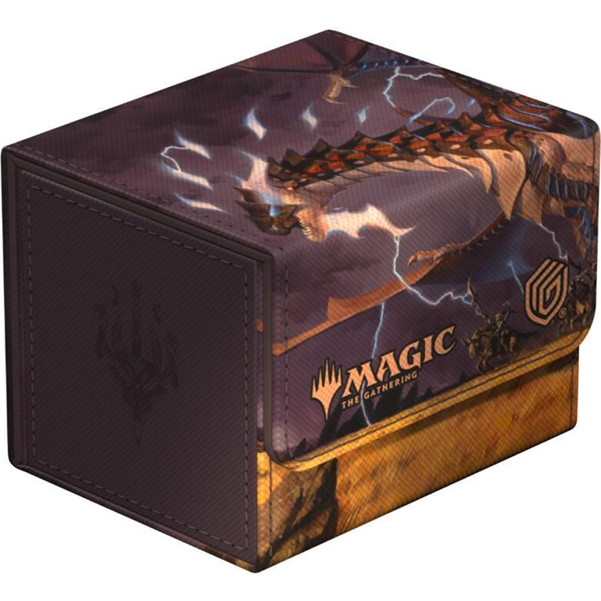 Tarkir: Dragonstorm Sidewinder 100+ Xenoskin Deck Box - Neriv, Heart of the Storm