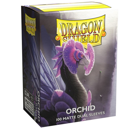 Dragon Shield Sleeves: Standard Matte Dual - Orchid 100CT