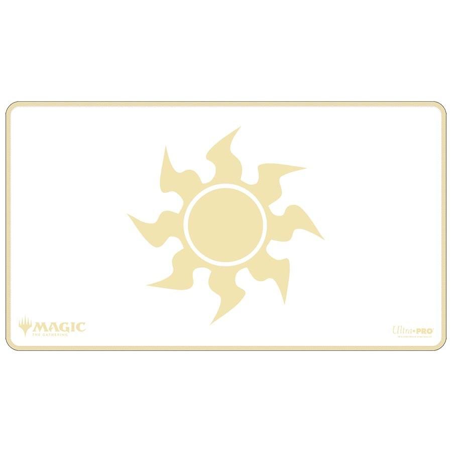 Ultra PRO - Mana 8 - Stitched Edge Playmat - Plains for Magic: The Gathering