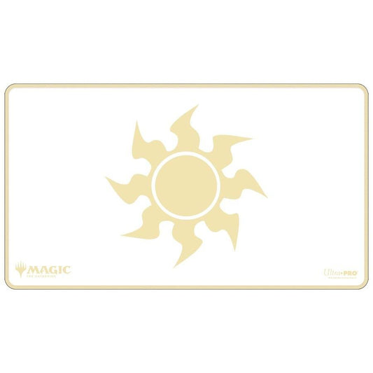Ultra PRO - Mana 8 - Stitched Edge Playmat - Plains for Magic: The Gathering