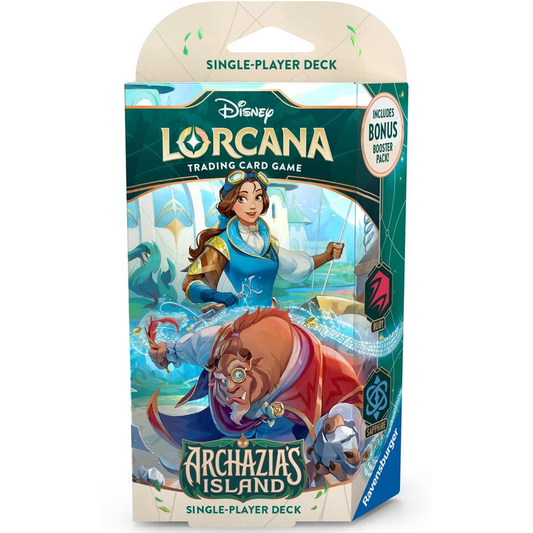 Disney Lorcana: Archazia's Island Starter Deck (Ruby & Sapphire)